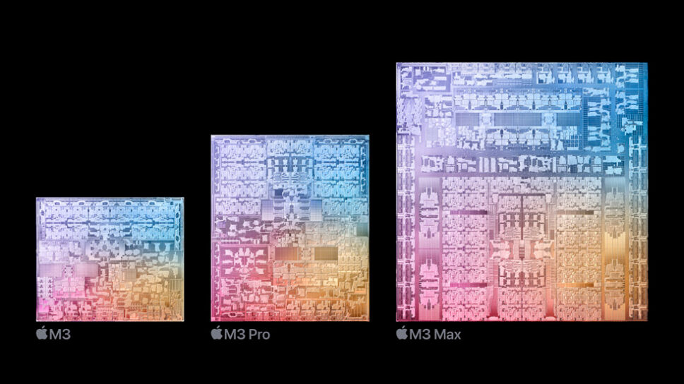 Arquitetura dos processadores M3, M3 Pro e M3 Max