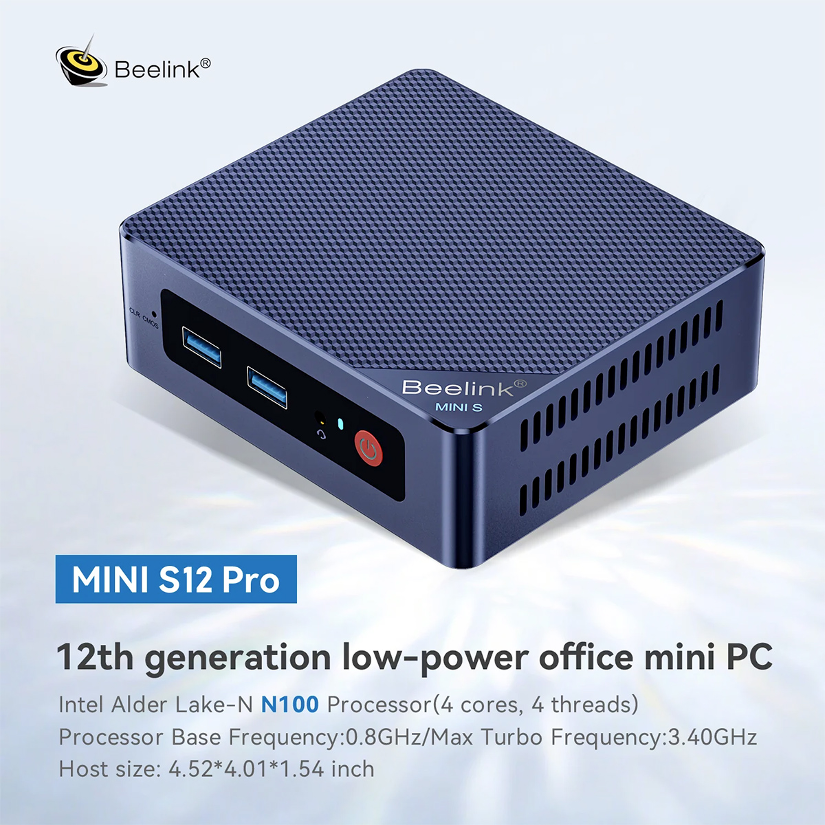 Mini Computadores Beelink SER5 Mini-PC e Beelink Mini S12