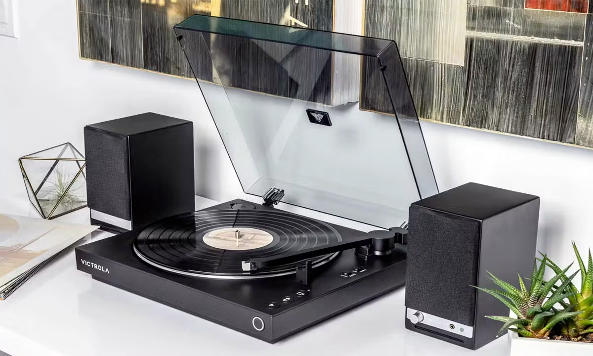 Toca-Discos Victrola Automatic Turntable