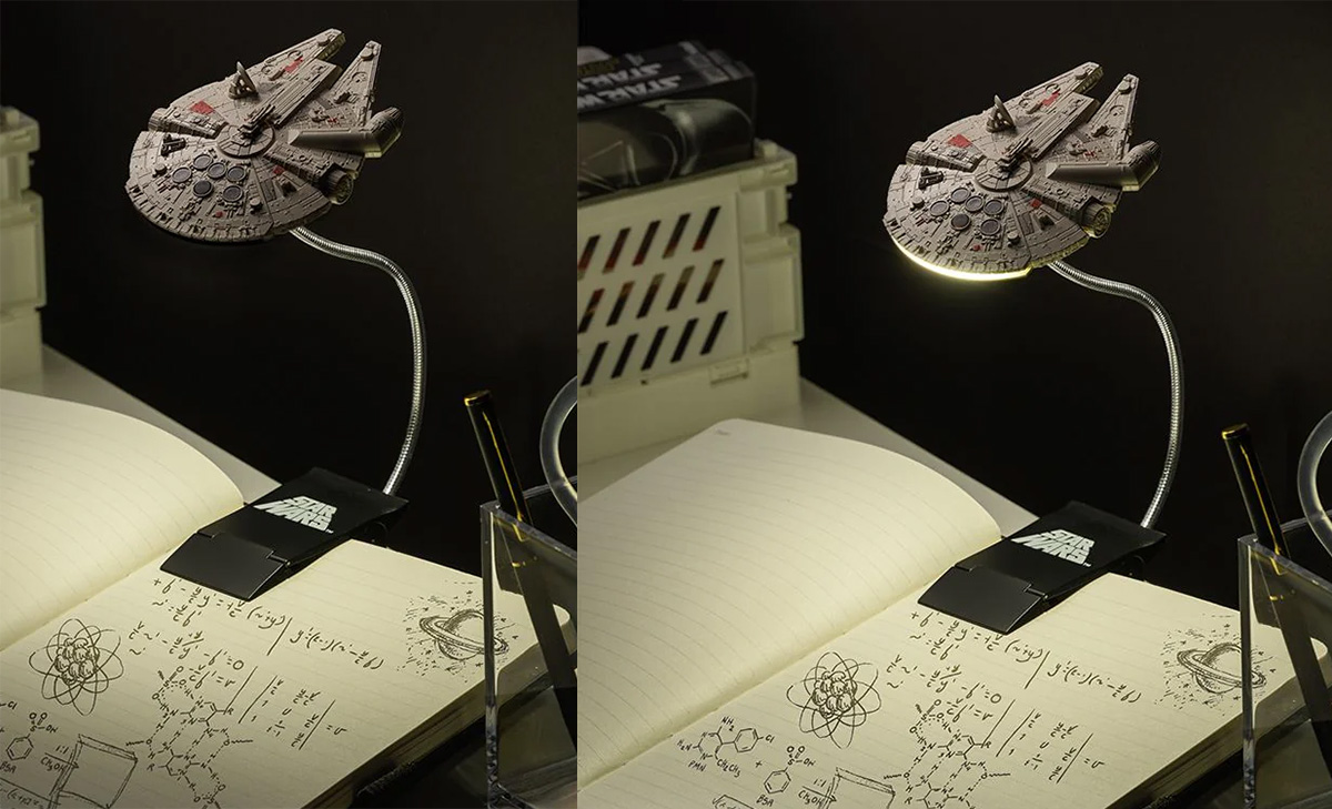 Luz de Leitura Star Wars Millennium Falcon Book Light