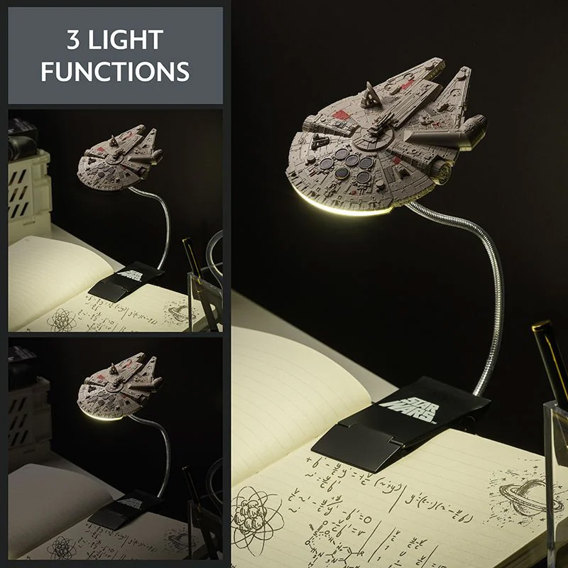 Luz de Leitura Star Wars Millennium Falcon Book Light