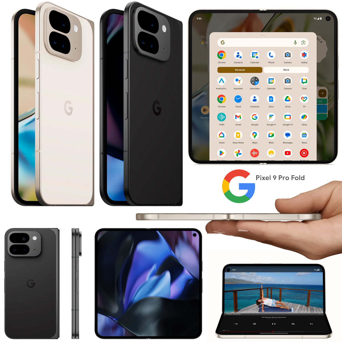 Smartphone Google Pixel 9 Pro Fold