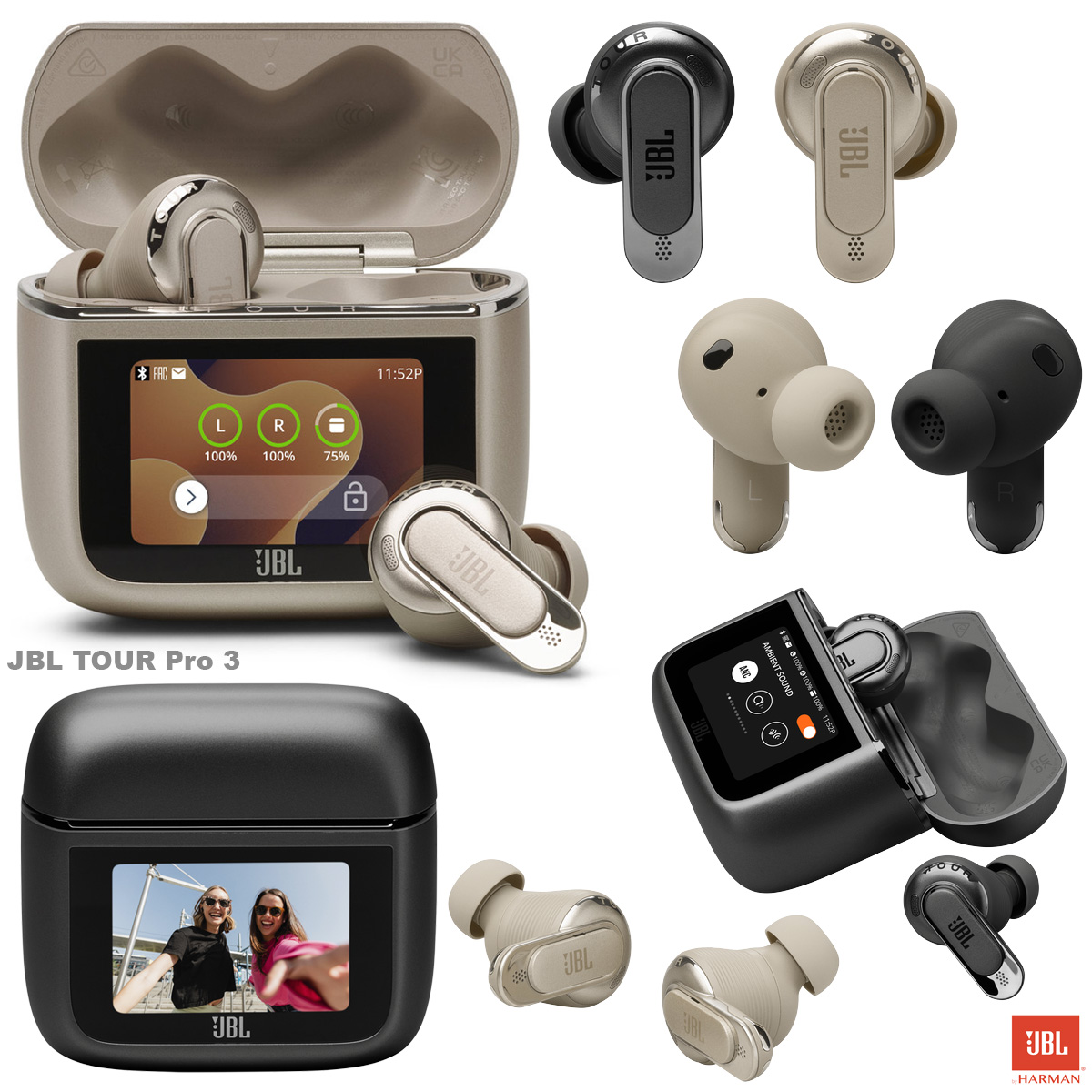 Fones JBL Tour Pro 3