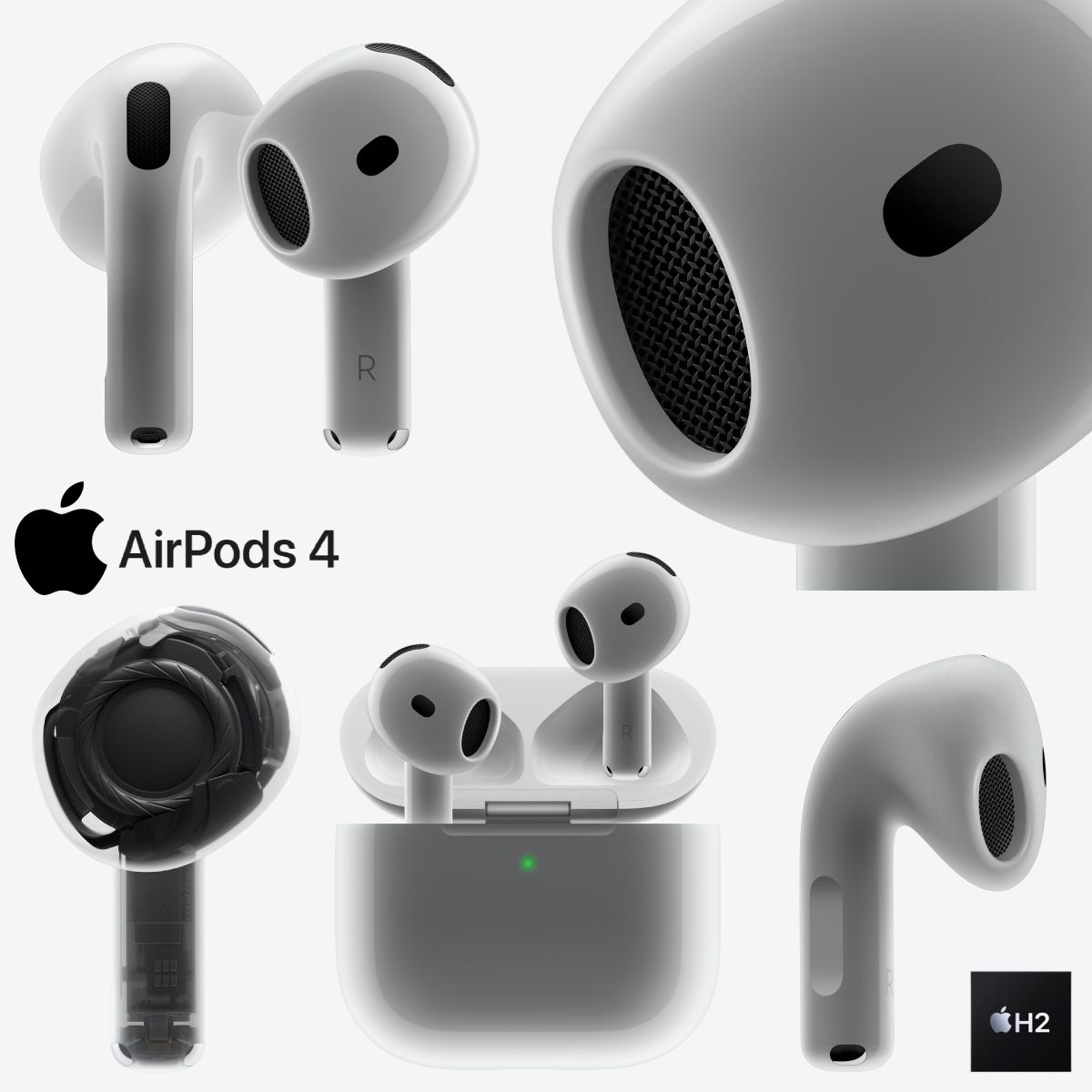 Fones Apple AirPods 4