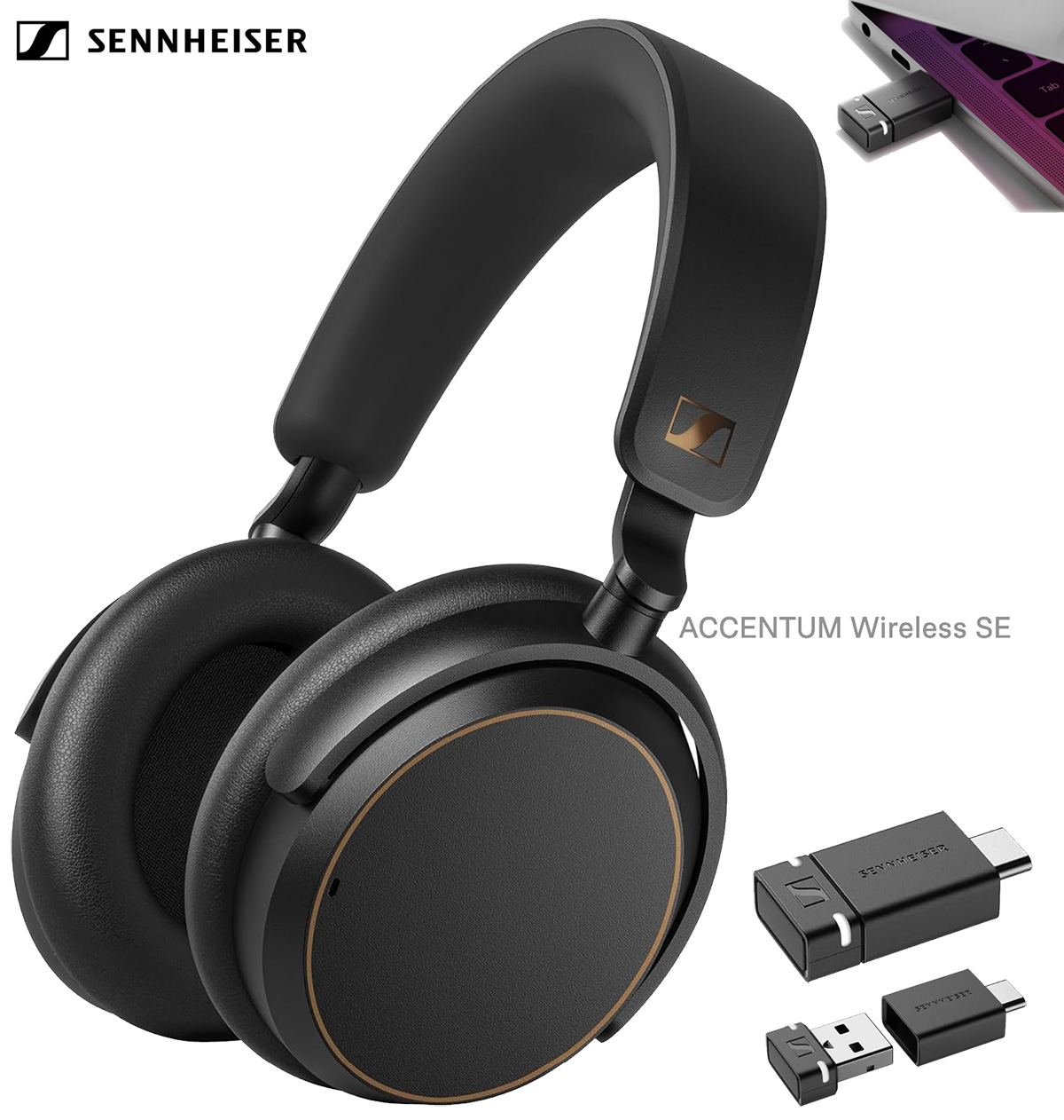 Fones Sennheiser Accentum Wireless SE