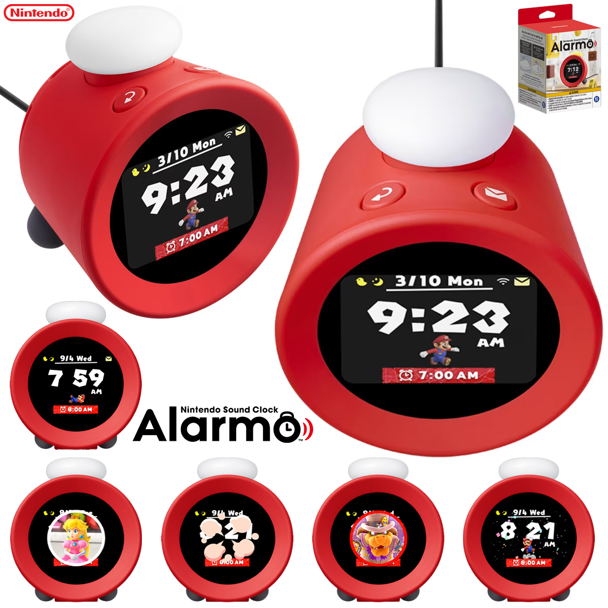 Despertador Nintendo Sound Clock: Alarmo