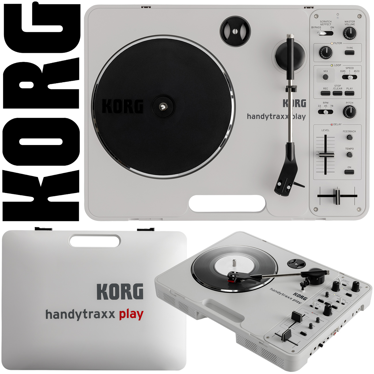 Toca-discos Korg Handytraxx Play