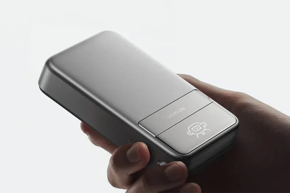 Power Bank Ecoflow Rapid Magnetic é compacto