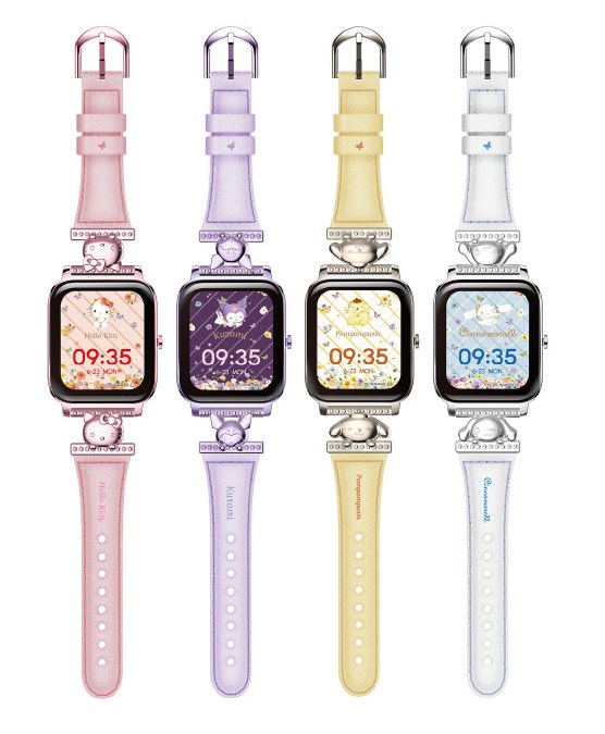 Smartwatches da Sanrio feitos pela Greenhouse