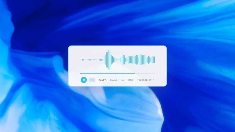 Novos modelos de áudio novos modelos de áudio text-to-speech e speech-to-text da OpenAI