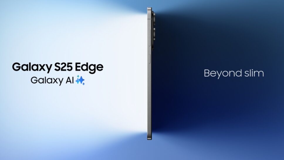 Galaxy S25 Edge, um ótimo smartphone com apenas 5,8 mm de espessura