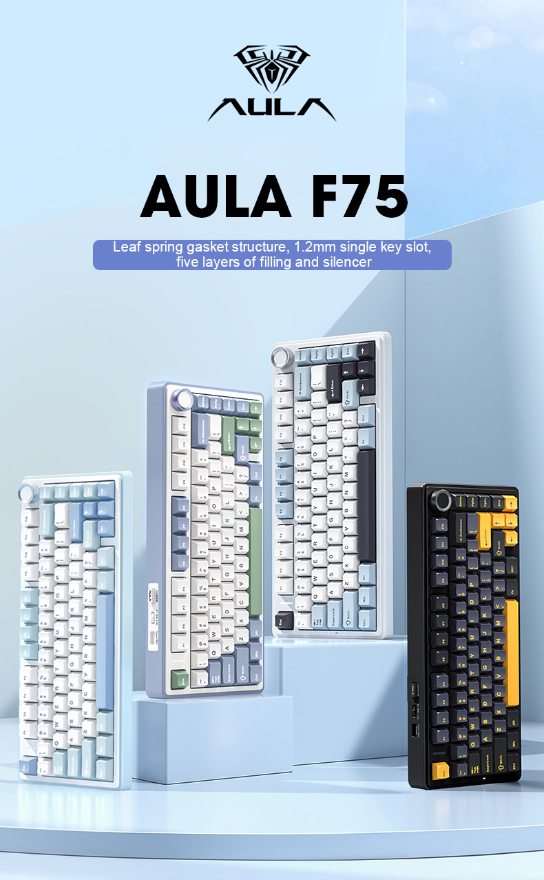 Teclado Mecânico AULA F75