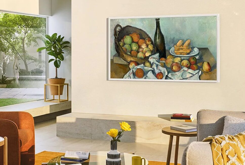 The Frame 2025, uma TV QLED que parece um quadro na moldura