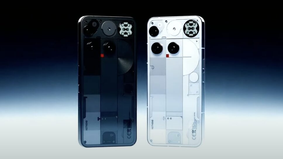 Nothing Phone (3) é lançado com tela LED Glyph Matrix na traseira
