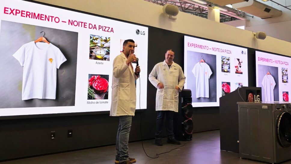 Labtech mostra destaques das máquinas lava e seca com recursos de IA da LG