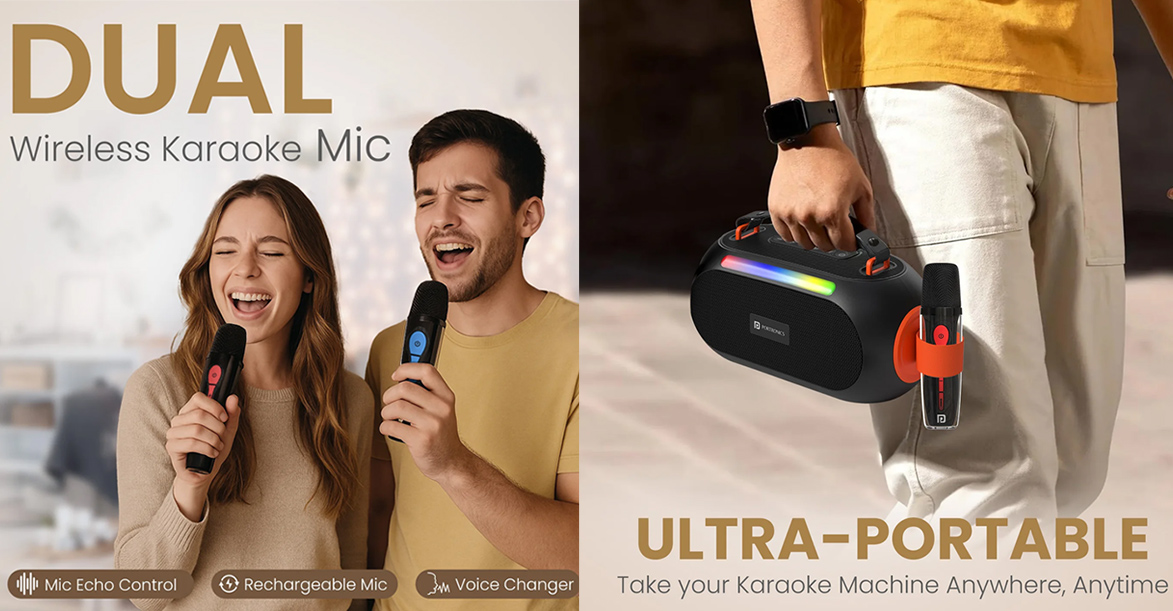 Caixa de som Portronics Apollo 20 Bluetooth Speaker