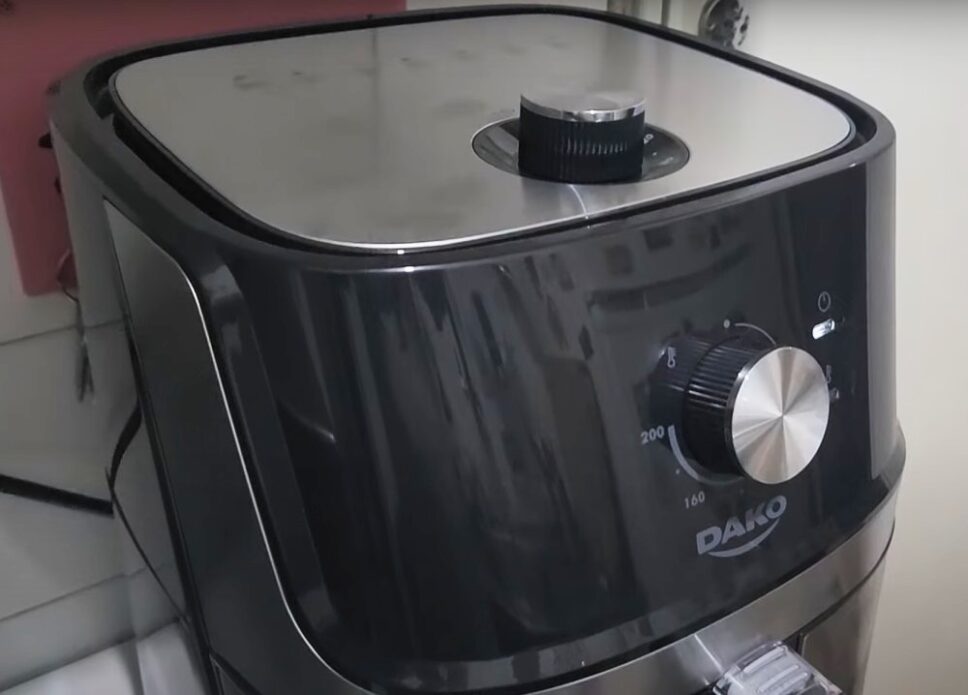 Botões da air fryer analógica Dako