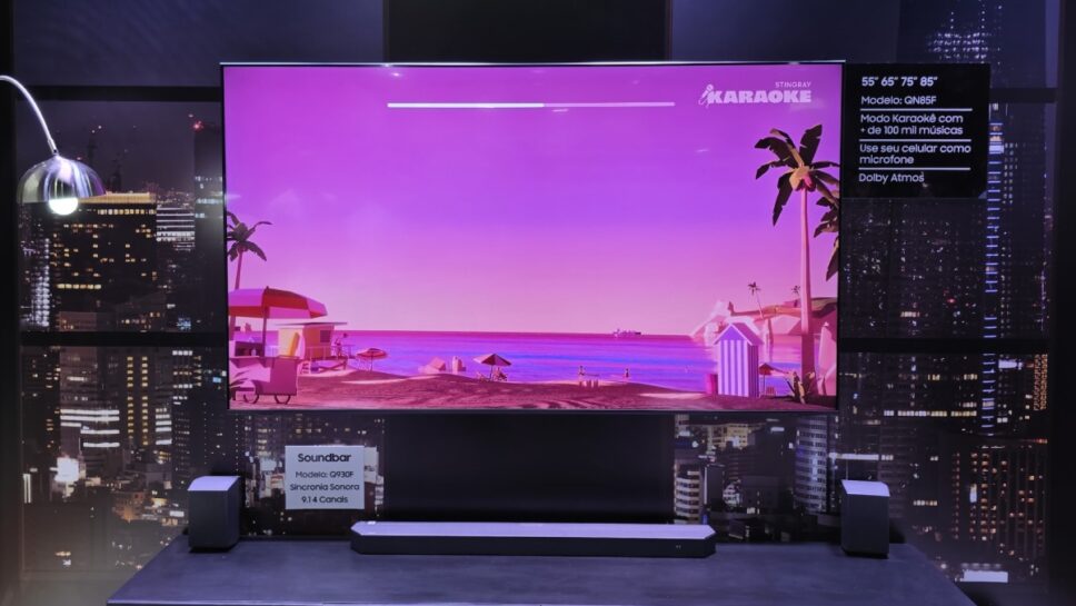 Novas TVs Vision AI Neo QLED com tecnologia Mini LED