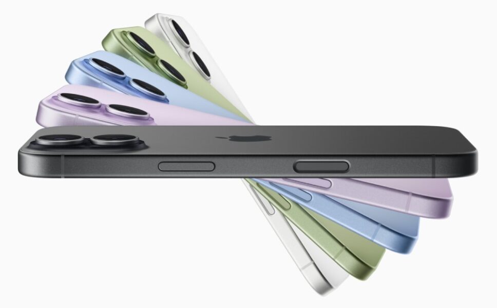 Cores do iPhone 17