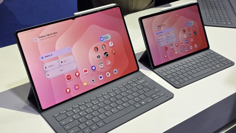 Samsung lança no Brasil tablets Galaxy Tab S11 e Tab S11 Ultra com recursos de IA 