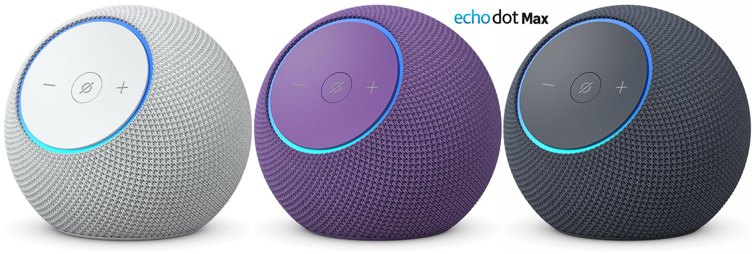 Amazon Echo Dot Max e Echo Studio