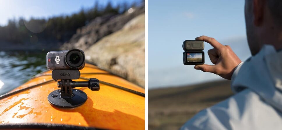 DJI Osmo Nano em ação