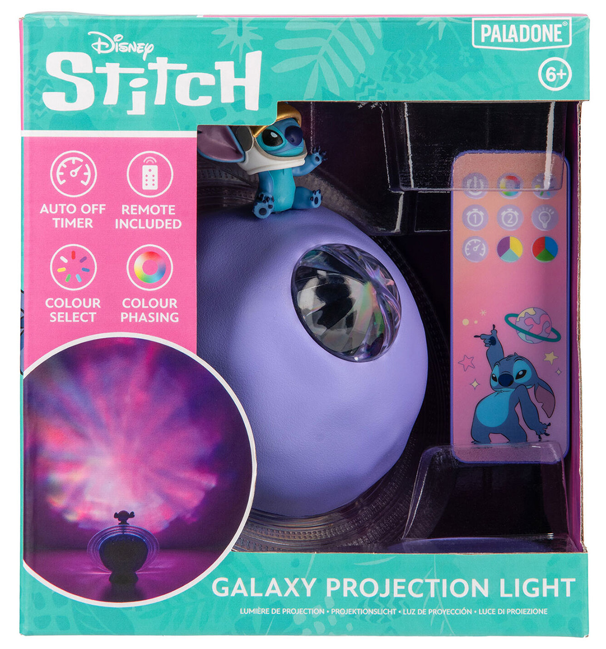 Projetor de Galáxias Lilo & Stitch