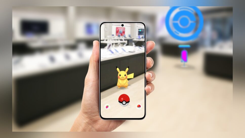 Samsung faz experiência de Pokémon GO em seu stand na BGS 2025