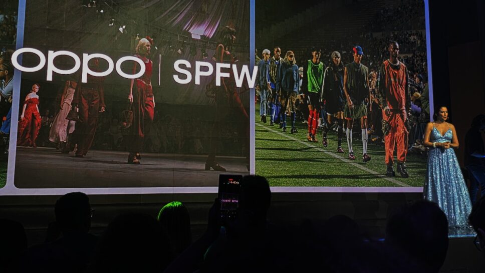 Mariana Passos da Oppo anuncia parceira da marca com a São Paulo Fashion Week