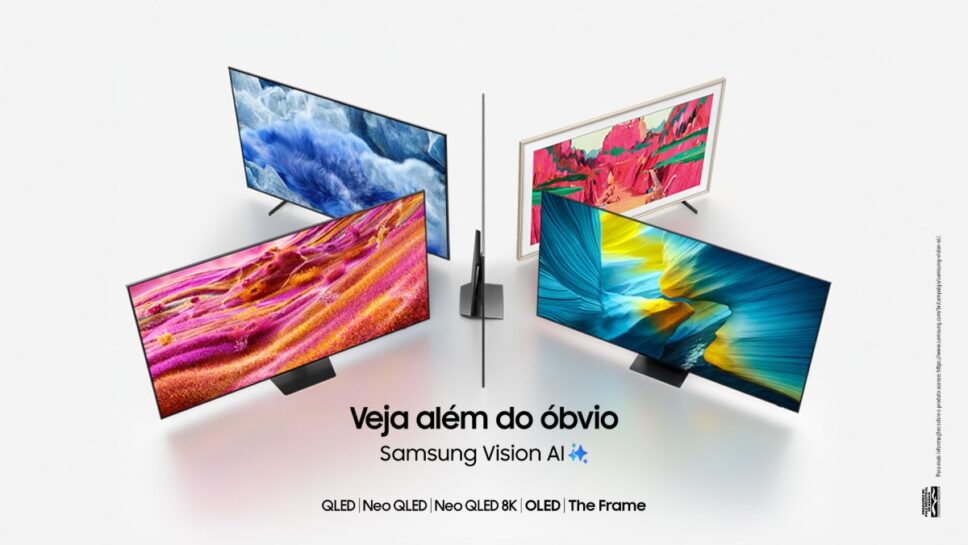 Samsung faz evento para mostrar suas TVs com IA em Manaus