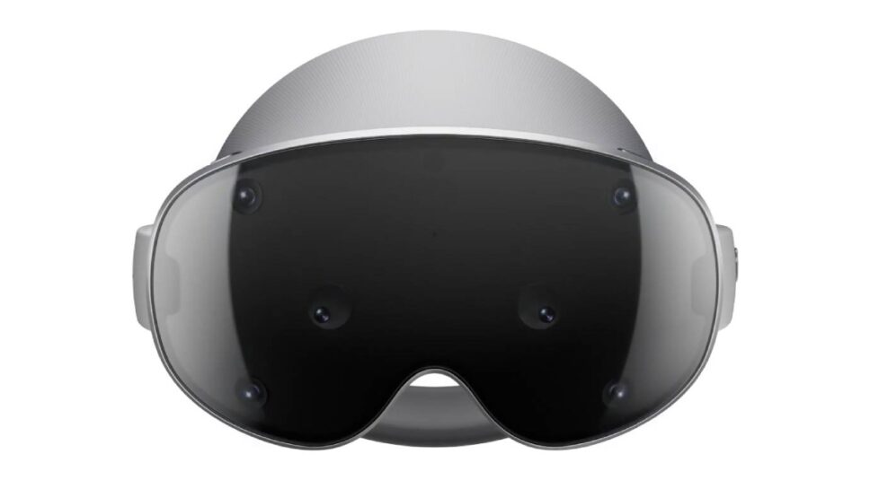 Visão frontal do Galaxy XR