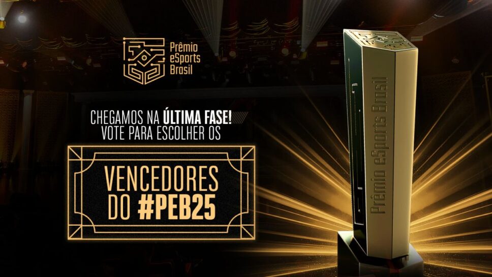 Prêmio eSports Brasil 2025 define finalistas e abre última votação do público