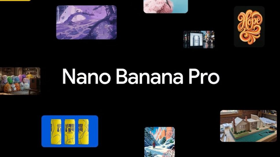Nano Banana Pro usa Gemini 3 é lançado 