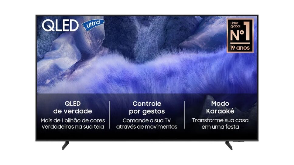 Samsung dá dicas para escolher a TV certa em 2025, e explica por que sua QLED é de verdade