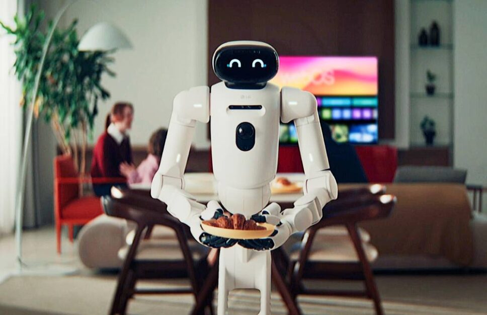 O simpático robô LG CLOiD usa IA para te ajudar nas tarefas de casa