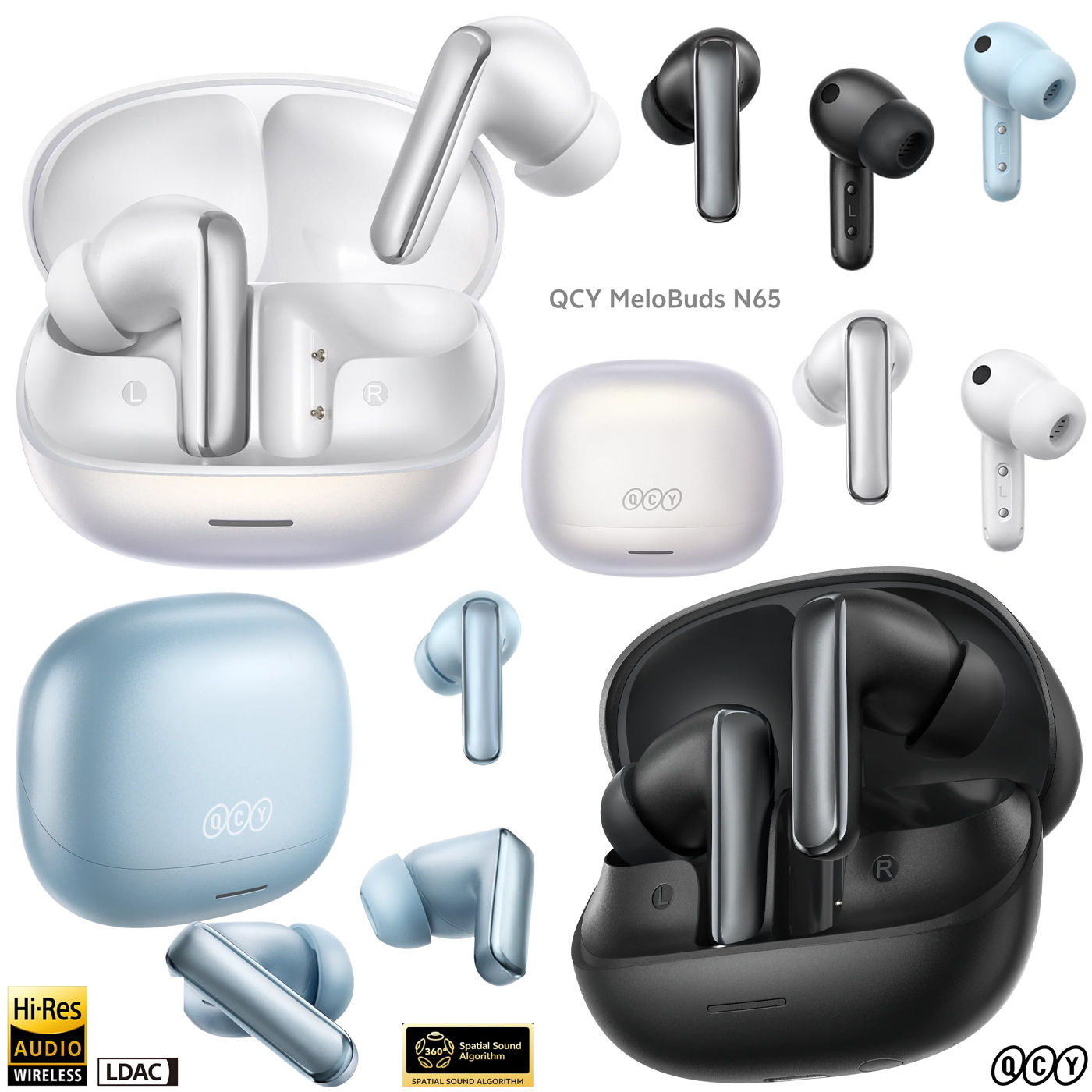 Fones QCY MeloBuds N65