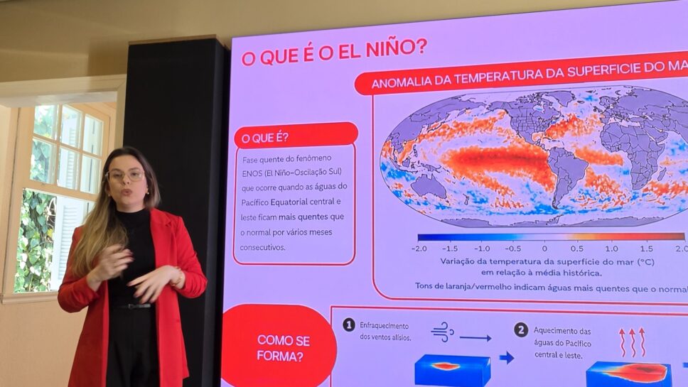 Marcely Sondermann do Climatempo fala sobre efeitos do El Niño