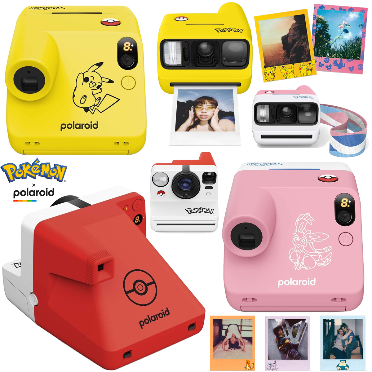 Câmeras Polaroid Pokémon