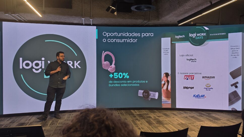 Allan Sabatini, gerente da categoria Personal Work Solutions da Logitech