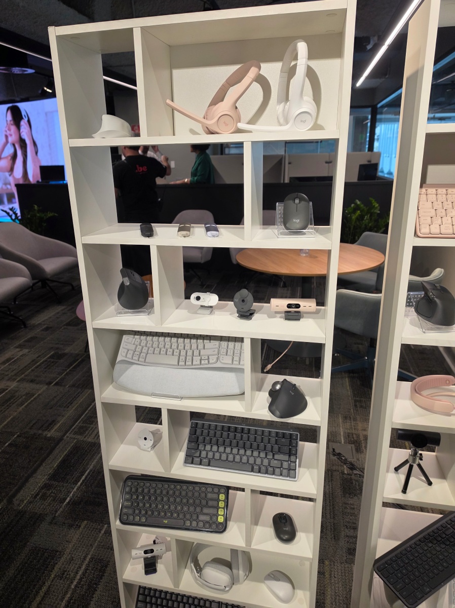  Alguns dos produtos da promoção Logi Work Days da Logitech 