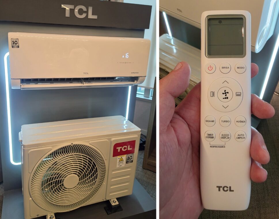 TCL VoxIN AI tem 10 anos de garantia no compressor inverter