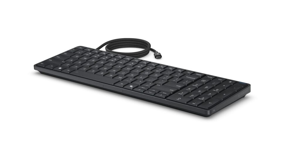AI PC da HP fica inteiro dentro do teclado