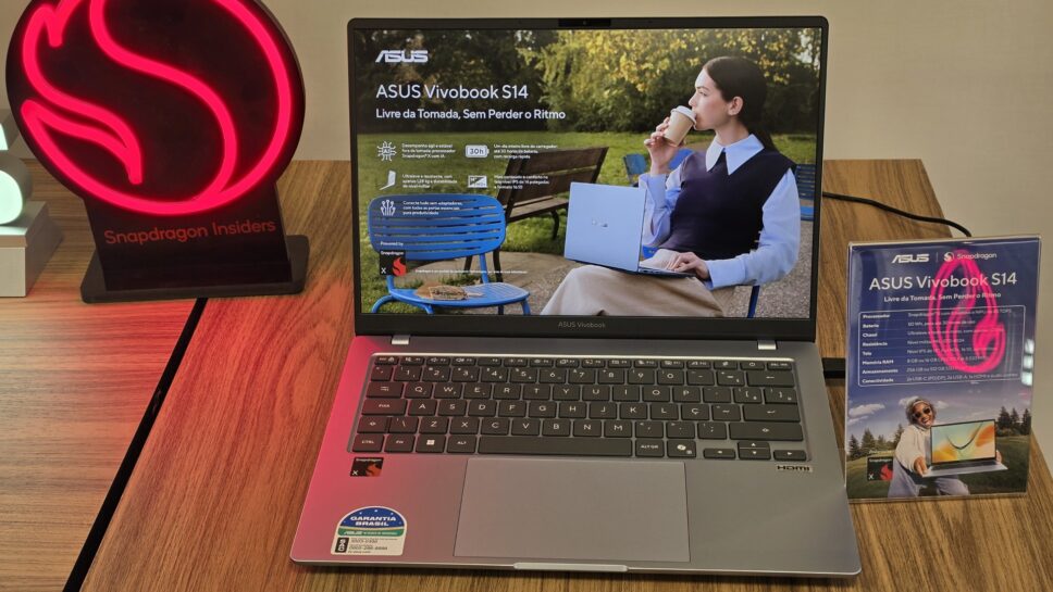ASUS lança no Brasil seu novo notebook, o Vivobook S14