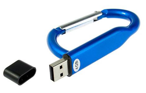 Carabiner, Um Pendrive para Alpinistas