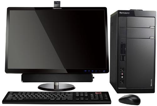 Lenovo IdeaCentre K210 com Intel Core 2 Quad