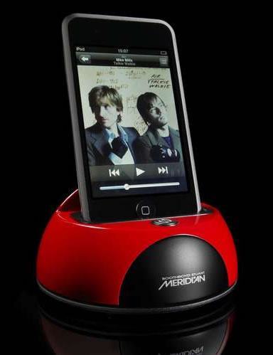 Meridian i80 iPod Dock e F80, Feitos um para o Outro