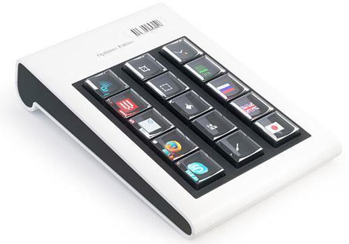 Optimus Pultius, Um Keypad com Teclas Programáveis
