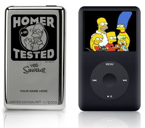 iPods dos Simpsons em Edição Limitada