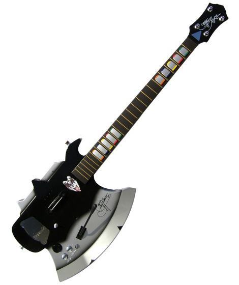 Guitarra Gene Simmons KISS para Guitar Hero e Rock Band!
