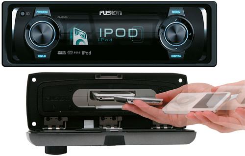 Fusion CA-IP500, A Melhor Forma de Escutar o iPod no Carro!